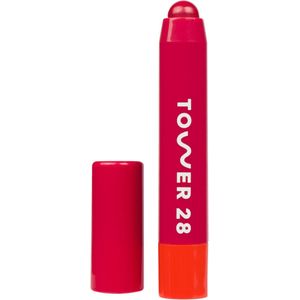 Tower 28 Beauty JuiceBalm Vegan Tinted Lip Balm Shake - Lippenbalsem - Juicy berry