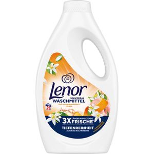 Lenor Wasmiddel Vloeibaar Orange Blossom & Peach - 25 wasbeurten
