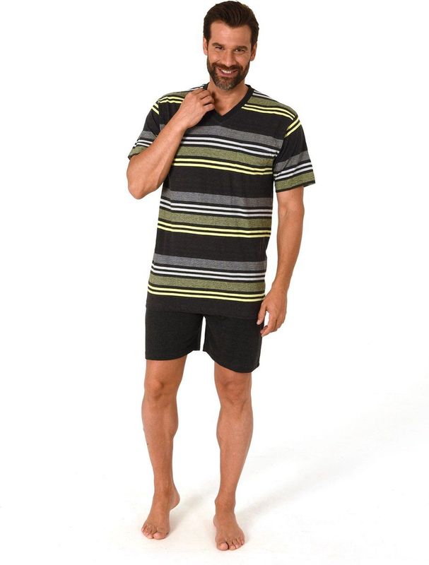 Norman - 68570 - Heren Shortama - Grijs