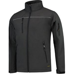 Tricorp Soft Shell jack - Workwear - 402006 - Donkergrijs - maat L