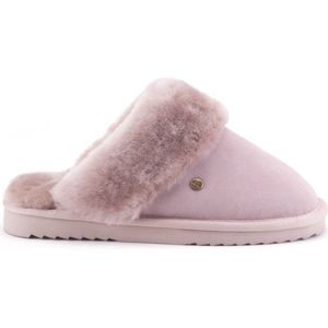 Warmbat Flurry Women Suede Dames Sloffen - Roze/Paars - Maat 40