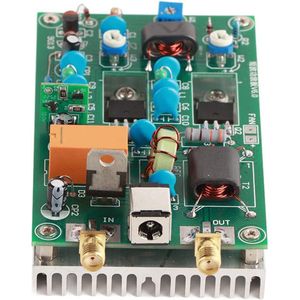Shortwave Power Amplifier Module Aluminum Alloy Automatic Switching Circuit 30W Power Amplifier Card Audio Amplifier Card DC 12‑13.8V 3-28MHz