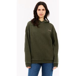 Protest Prtdafny - Hoodie Dames - Lange mouwen - Ronde hals - Capuchon – Botanic Green