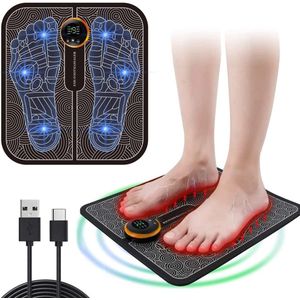 Draagbare Elektrische Voetmassage Mat met 8 Modi en 19 Snelheden