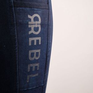 Rebel Rijbroek High Waist Full Grip Denim - 32