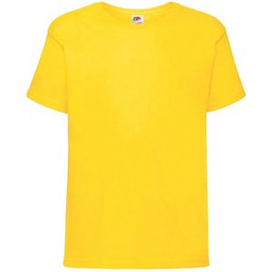 Fruit Of The Loom Kids Sofspun® T-shirt - Marine Blauw - 104 - 3/4 Jaar
