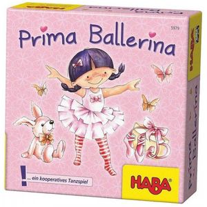 Haba Prima Ballerina - Bewegingsspel voor kinderen vanaf 4 jaar - Speelduur 10 minuten - 2 tot 6 spelers