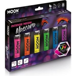Moon Creations - Mascara Moon Glow - Intense Neon UV Set - Multicolours - 15ml