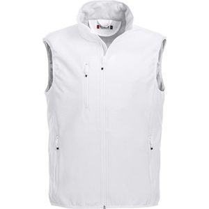 Clique Basic Softshell Vest 020911 - Mannen - Wit - XL