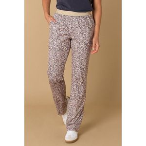 Pantalon - Print - Travelstof - Elastische Tailleband