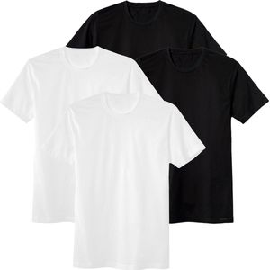 CALIDA T-shirt MEN T-Shirt 2PACK Natural Benefit 100 cotton Verpakking van 4