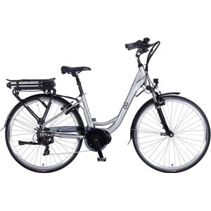 E-VISION MONTREUIL 28 INCH LADY H48 > 7 SPEED DARK SILVER