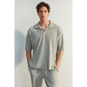 Polo T-Shirt - Grijs - Regular Fit