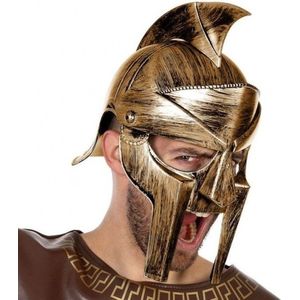 Romeinse Helm Gladiator Gouden