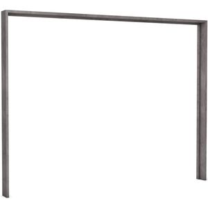 Passepartout voor kledingkast Hamsik 270cm - beton
