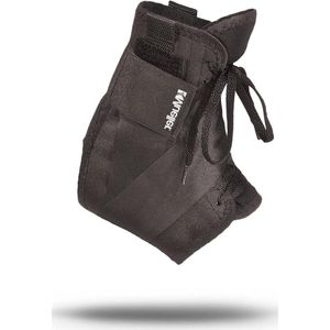 Soft Ankle Brace met Straps Zwart - maat L