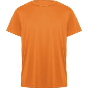 Oranje kinder unisex sportshirt korte mouwen Daytona merk Roly 4 jaar 98-104