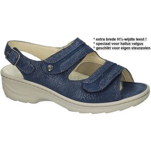 Fidelio Hallux -Dames - blauw donker - sandalen - maat 39