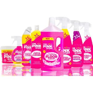 Complete schoonmaakset met pasta, sprays en reinigers voor vloer, badkamer, glas, toilet, keuken en meer – krachtig, milieuvriendelijk en effectief