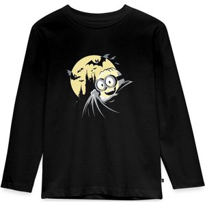 Minions Dave Halloween Premium T-Shirt Kinderen Met Lange Mouwen