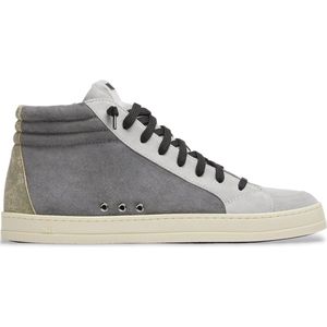 P448 - F25SKATE60 - Leren Schoen - Grijs - Casual - Plat