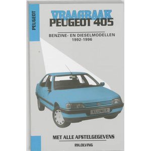 Vraagbaak Peugeot 405 Benzine- en dieselmodellen 1992-1996