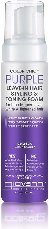 Giovanni Cosmetics - Color Chic - Leave-In Haar Styling & Toning Foam - 207ml