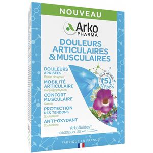 Arkopharma Arkofluiden Gewrichts- & Spierpijn 20 Ampullen