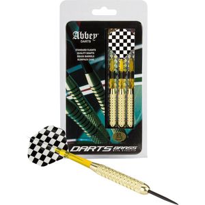 Abbey Darts Darts - Brass - Zwart/Wit - 21