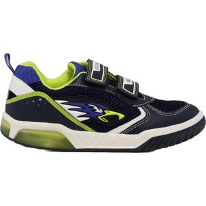Geox j159cb klittenbandschoenen jongens blauw  c0749 navy lime  27