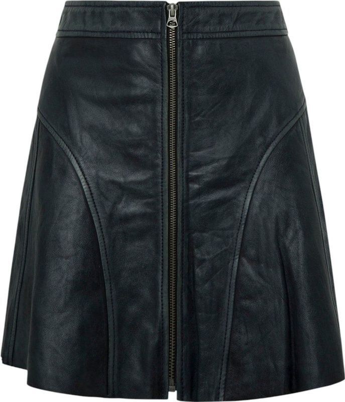 Rok - Zwart - Lamsleer - Duurzaam Gemaakt