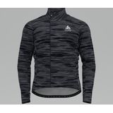 Odlo Mid layer full zip Zeroweight Ceramiwarm Fietsjack - Mannen - Maat S