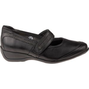 Xsensible - 10072.3 Klittenbandschoenen - Zwart - Leer