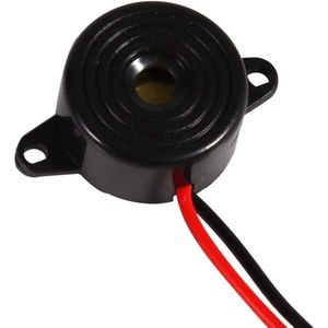 Summer Piezo elektronisch geluid 3-24 V continu geluid - kabellengte 100 mm - diameter 23 mm - voor computer, printer, fotokopieerapparaat, alarmsystemen, elektronisch speelgoed, voertuigelektronica met HTML content. .