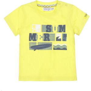 Dirkje baby jongens t-shirt Summer Yellow - Maat 74