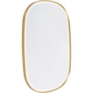 QAZQA Professional miral - Moderne Dimbare LED Spiegel verlichting met Dimmer voor binnen voor badkamer - 1 lichts - D 3.8 cm - Goud -