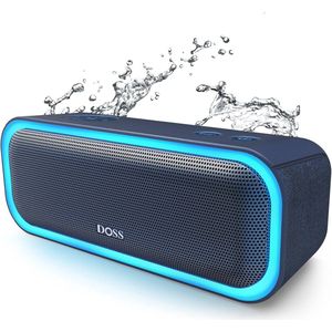 Draadloze Bluetooth Speaker met 20W Geluid en Multi-Kleurige LED Verlichting