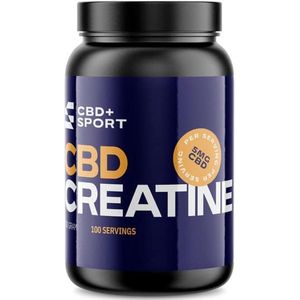 CBD+SPORT - Creatine - MET CBD - 500gram - 100servings - 0% THC