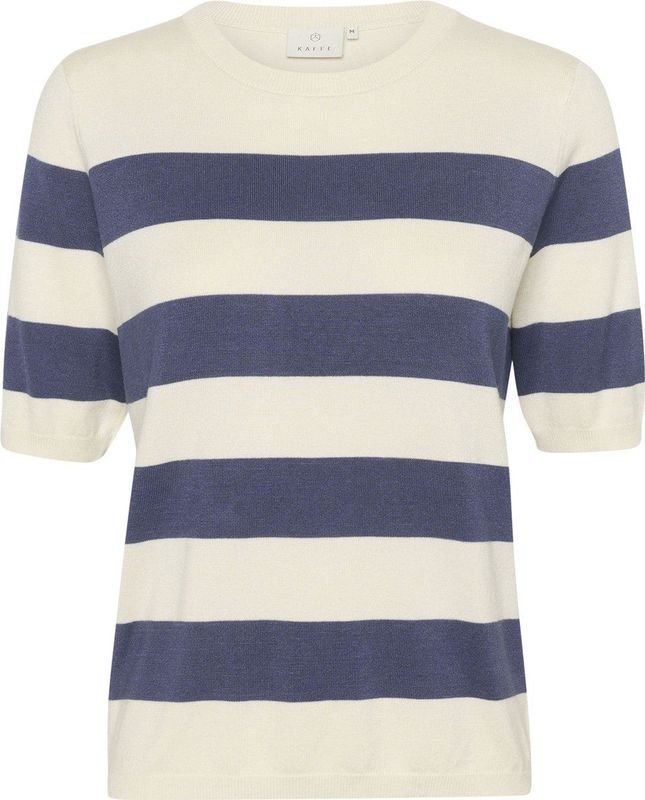 KAFFE - Lizza - Gebreide Blouse - Gestreept