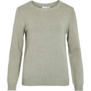 Dames Trui met Langem Mouw en Ronde Hals
