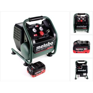 Metabo Power 160-5 18 LTX BL OF Snoerloze compressor 18 V 8,0 bar Brushless + 1x LiHD accupack 8,0 Ah - zonder lader