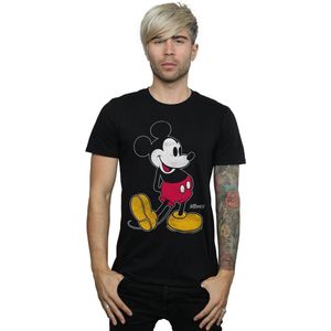 Disney Heren Mickey Mouse Classic Kick T-Shirt