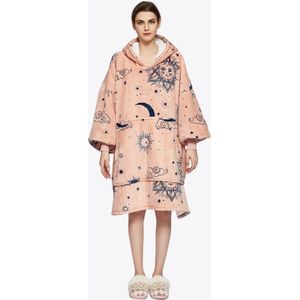 Zenful Astrology - Oversized Hoodie - Hoodie deken met mouwen - Extra Warm - Dik - Dames - Met Print - Fluweel zacht