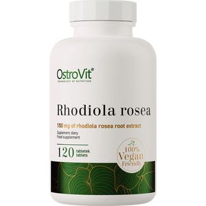 OstroVit - Rhodiola Rosea - Voedingssupplement - 120 Tabletten - Veganistisch