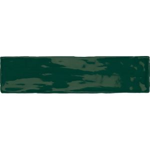 Wandtegel Madrid Green 7,5x30 cm - Glanzende afwerking