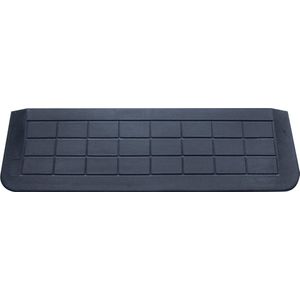 Aidapt - Drempelhulp - Zwart - Volledig Rubber - 3 cm Hoog