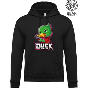 Duck hunter | Fun hoodie | Grappige hoodie | Maat S