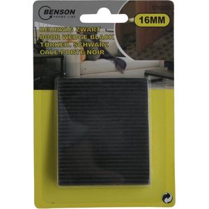 Ben Tools Deurstop ~ 6x1,6x7 cm ~ Rubber