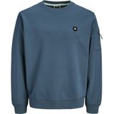 Jack & Jones Trui Jcojoe Sweat Crew Neck Smu 12271424 Orion Blue Mannen Maat - S