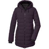 killtec dames Gewatteerde parka/parka met capuchon KOW 55 WMN QLTD PRK, pflaume, 36, 41809-000